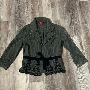 SO denim blazer jacket size M